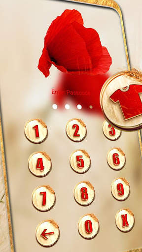 Poppy Flower Launcher Theme screenshot 4