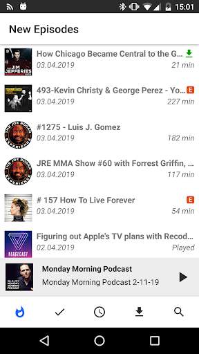 pdcst - Simple Podcast Player screenshot 2