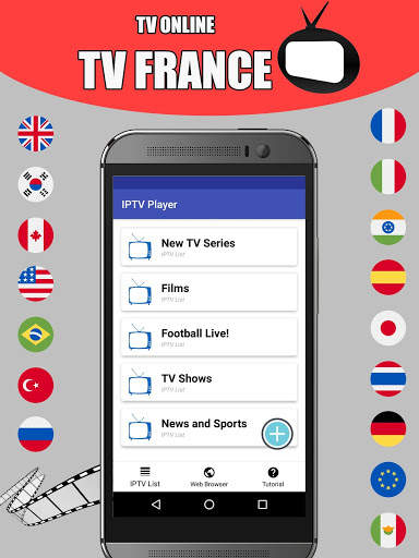 IPTV France - Regarder la TV en ligne screenshot 1