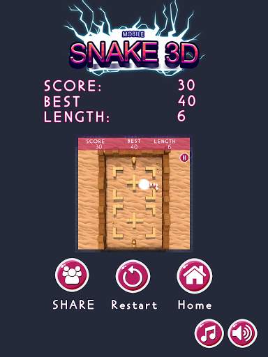 Snake 3D Mobile screenshot 11