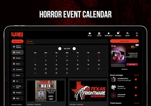 Slasher Horror Social Network screenshot 12