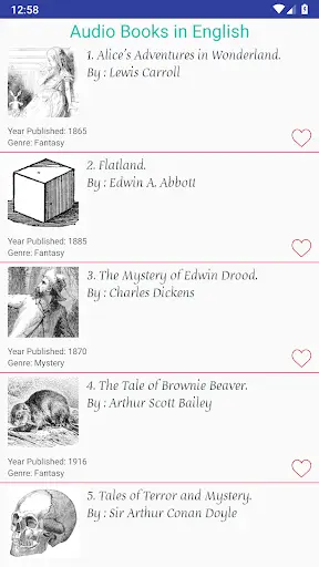 Audio Books in English - Best Audio Books screenshot 2