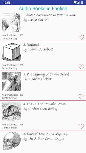 Audio Books in English - Best Audio Books screenshot 2