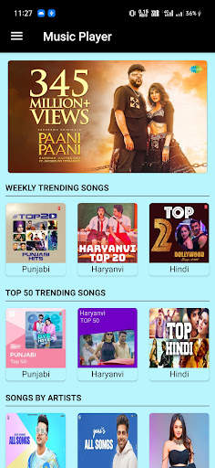 Music Player - Online and Offline screenshot 1