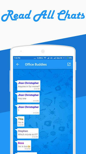Unseen Messenger: No blue tick screenshot 3