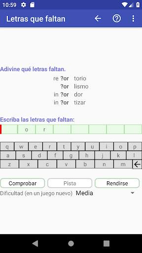 WGC Juegos de palabras screenshot 8