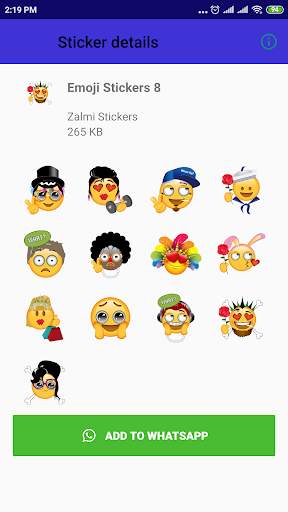 Emoji Stickers For WhAtsapp : WAStickerSapp screenshot 3
