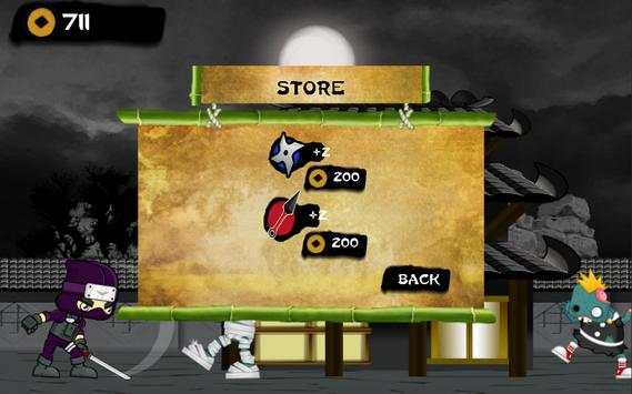 Ninja Revenge Zombies screenshot 5