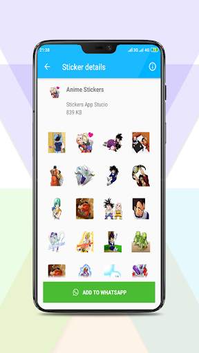 Anime Sticker Wa screenshot 5