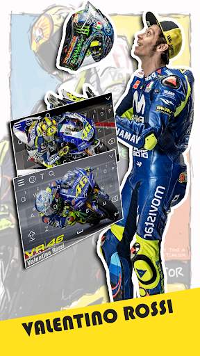 Valentino Rossi Theme Keyboard 2020 screenshot 3