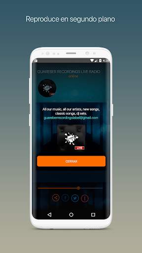 GUAREBER RECORDINGS LIVE RADIO screenshot 3