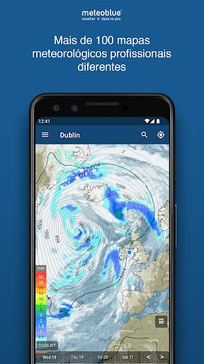 meteoblue tempo e mapas screenshot 5