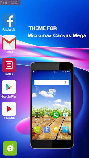 Launcher Themes for  Micromax Canvas Mega screenshot 3