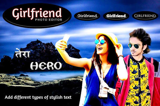 Girlfriend Photo Editor - Girlfriend Photo Frames 2 تصوير الشاشة