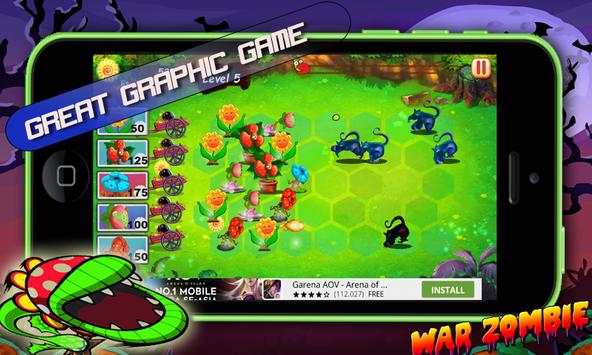 Angry Plantz Garden War zombies screenshot 4
