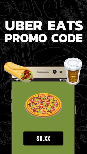 Promo Code for Uber Eats Food Delivery 3 تصوير الشاشة