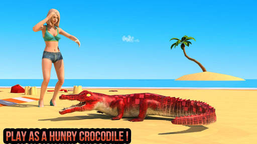Angry Crocodile 2020 City Attack Simulator screenshot 1