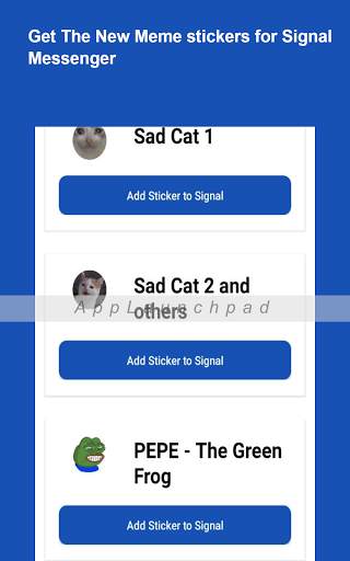 Signal Stickers - Stickers for Signal Messenger screenshot 4
