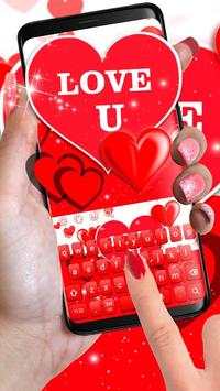 I Love You Keyboard Theme screenshot 2