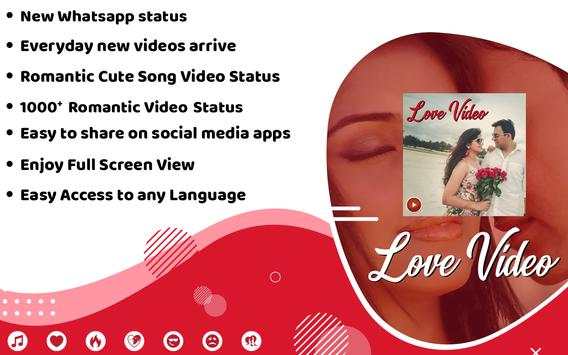 Love Video Status : Love Status screenshot 1
