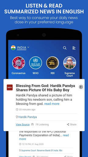 OwlyNews: Made in India App for News & Videos screenshot 4