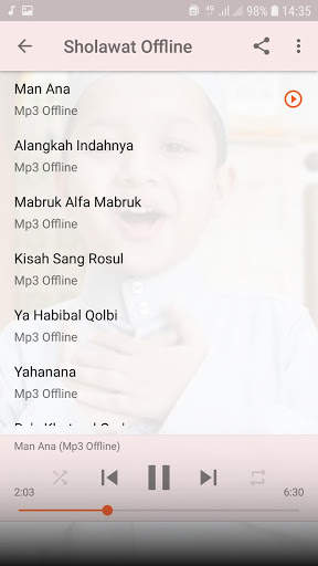 Man Ana - Sholawat Muhamad Hadi Assegaf Offline screenshot 4