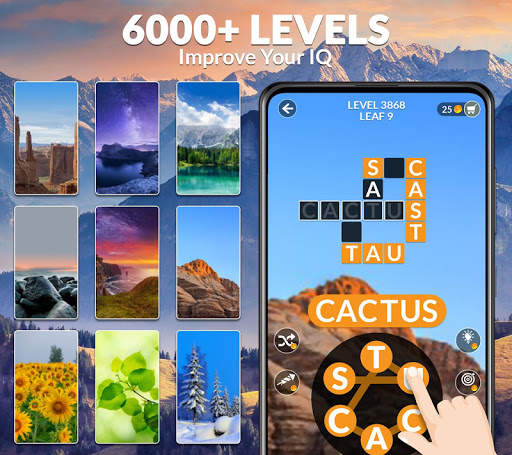 Word Picture: Scapes Wallpaper screenshot 7