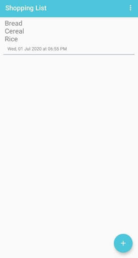 Shopping List Appication screenshot 6