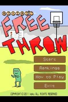 George's Free Throw(LITE) screenshot 1