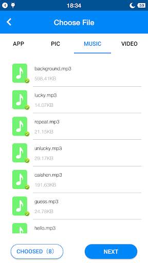 Fast Share For Transfer Files, Pictures and Videos screenshot 2