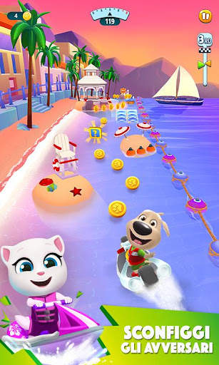 Talking Tom Jetski 2 screenshot 2