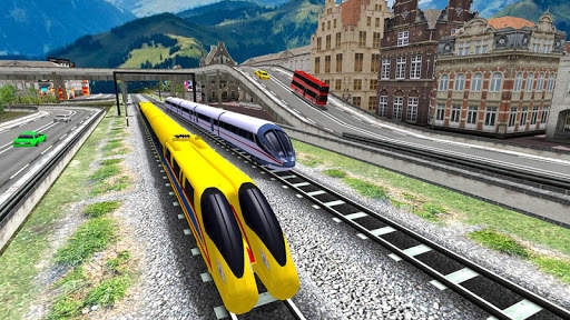 Euro Train Driving PVP 2019 screenshot 2