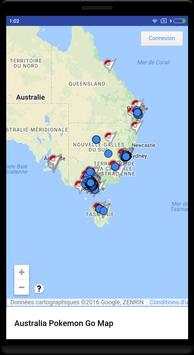 Australia Pokémon Go Map screenshot 1