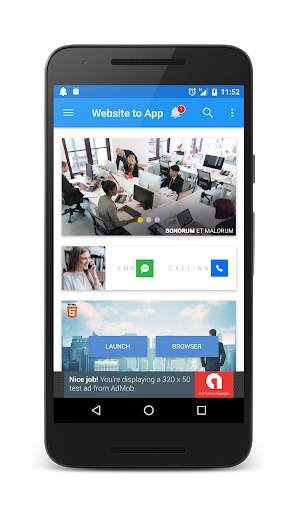 Website to App for Android screenshot 1