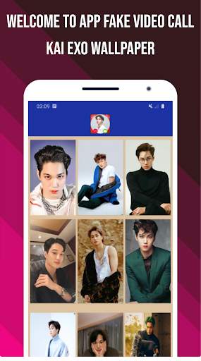 Kai EXO VIdeo Call You !Fake Video Call App screenshot 4