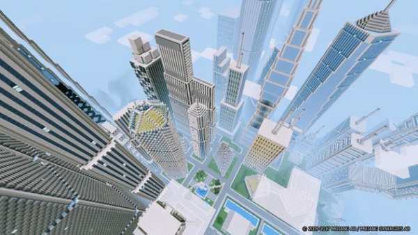 Futuretroplis City map for Minecraft screenshot 3