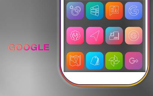 Square Colors Icons Pack 9 تصوير الشاشة