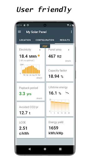 My Solar Panel Lite screenshot 2