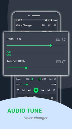 Voice changer: Recorder and Audio tune screenshot 2