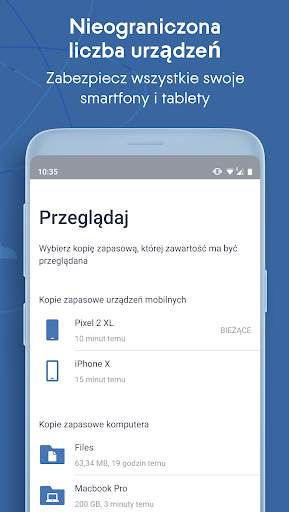 Acronis True Image: Mobile screenshot 4