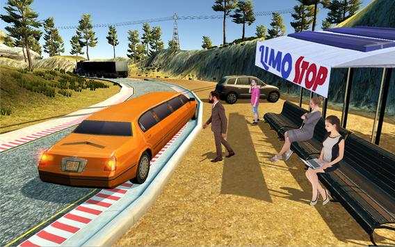 Limo Car Offroad Hill Driving Game screenshot 2