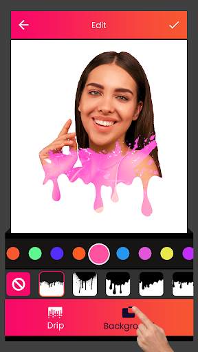 Instasquare Drip Effect Photo Editor screenshot 2