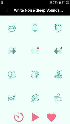 White Noise Sleep Sounds, Relax, Meditate screenshot 2