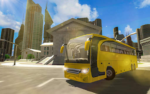 Bus Simulator : Trip to Big city screenshot 4