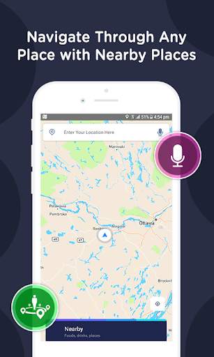 GPS Voice Navigation Maps, Driving Directions screenshot 1