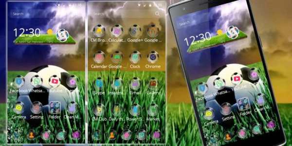 Tema untuk Sepak bola screenshot 4