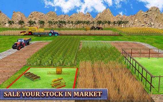 Harvester Tractor Farming Simulator Game screenshot 4