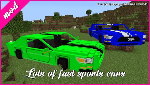 cars mod for minecraft pe screenshot 1