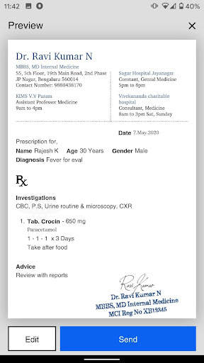 Prescription maker with drug d screenshot 1