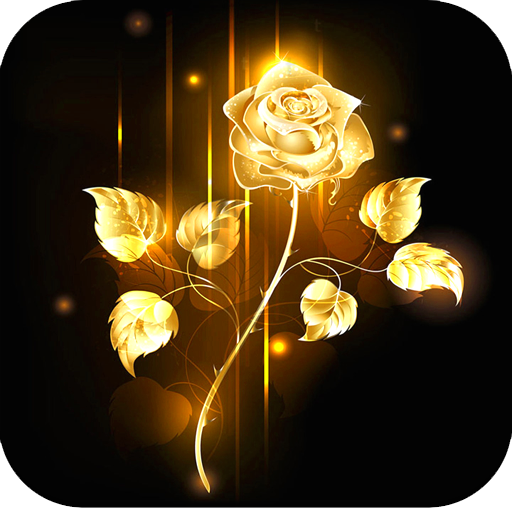 Gold wallpaper icon